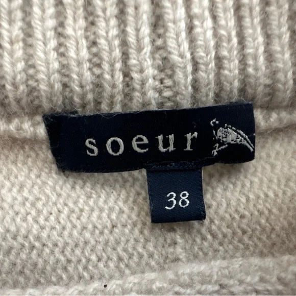 Sœur Will Merino Wool Pullover